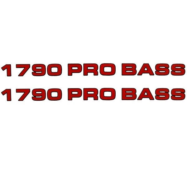 Lund Boat Decal Emblem Sticker - 1790 Pro Bass (set of 2)