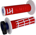 ODI Emig 2.0 V2 Lock-On Grips Red/White for Offroad Motorcycles 2000-2023