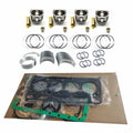 4TNA78 Piston Kit assembly+Bearing+G Asket for Yanmar Engine FX285 FX305 Tractor