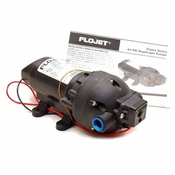 Flojet Boat Washdown Pump Tripflex 03501-505 - 12V 60 PSI 1.35 GPM