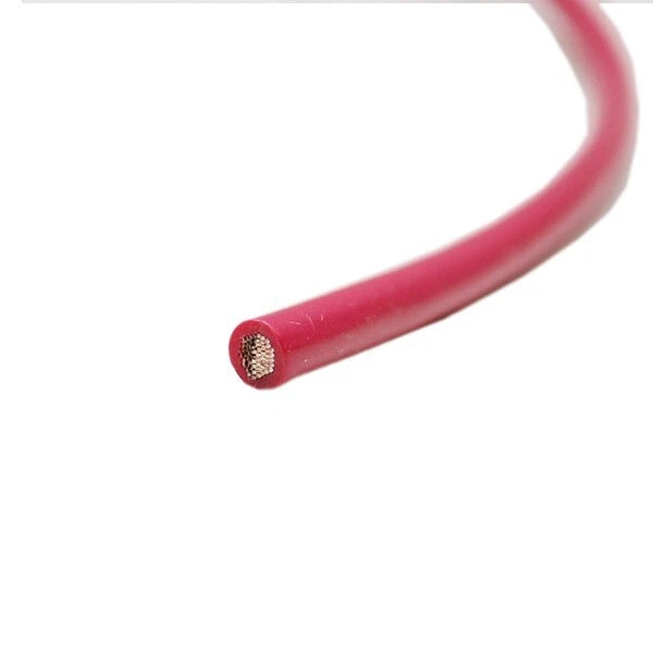 Pacer Boat Primary Marine Wire - 12 AWG Red Tinned Copper (10 FT)