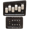 G3 Boat Rocker Switch - Breaker Panels 73422967 - Gray Woodgrain