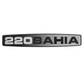 Ranger Boat Raised Decal Sticker 7604318 - 220 Bahia Silver Black