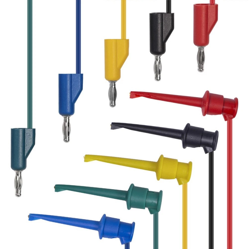 5PCS Multimeter Hook Clamp Wire Kit with Reliable Electrical Connection
