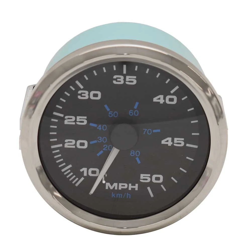 Teleflex Boat Speedometer Gauge 65639SEF - Hurricane 3 3/8 Inch Black