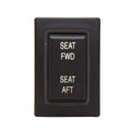 Carling Boat Sealed Rocker Switch - Seat Forward Aft ON/OFF/ON 20A 12V