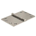 Tiara Boat Butt Hinge 5552030 - 4 1/2 X 3 7/8 Inch Stainless Steel