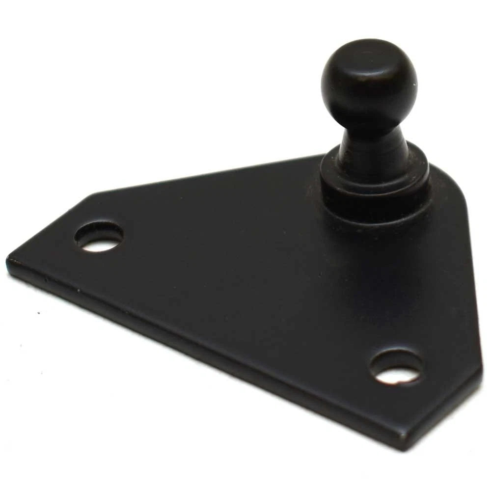 Boat Gas Shock Mounting Bracket - Black Stainless Steel