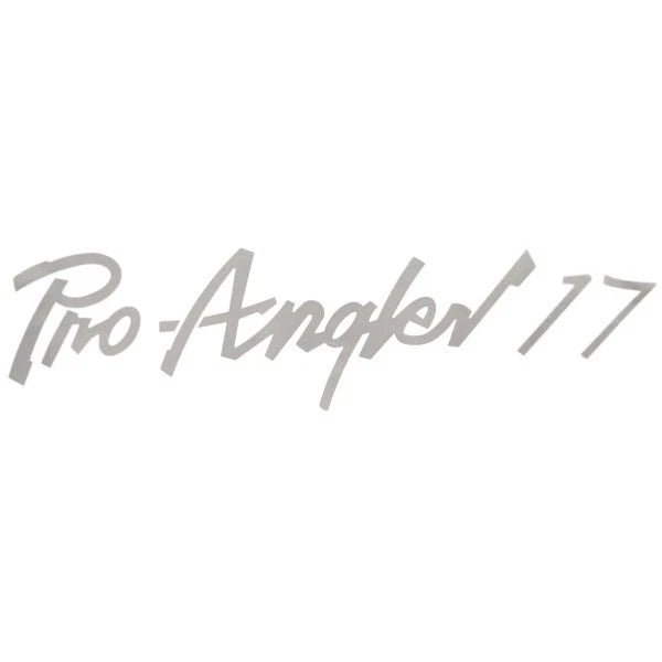 Lund Boat Brand Decal 1988321 - Pro-Angler 17 Silver 27 1/2 Inch