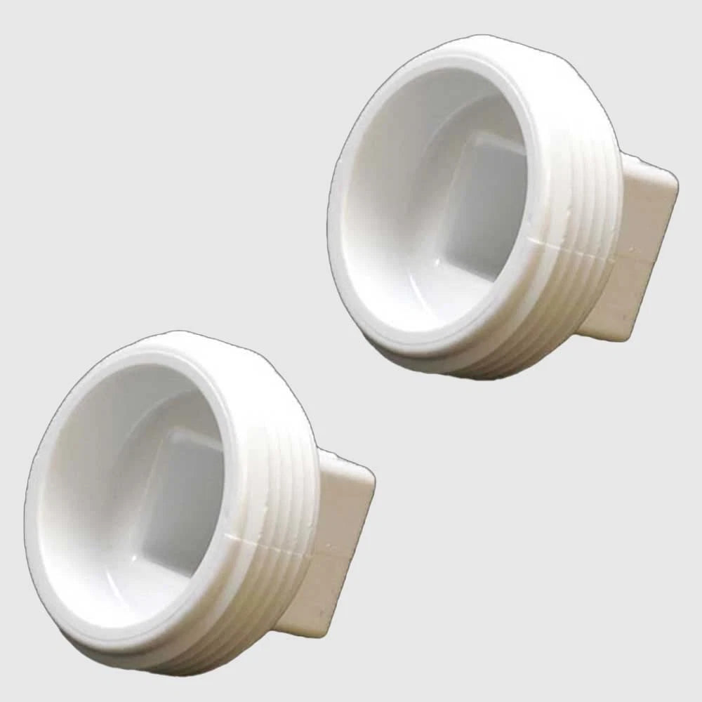 Spears Boat Cleanout Plug P106-015 - Tracker DWV 1 1/2 Inch PVC (pair)