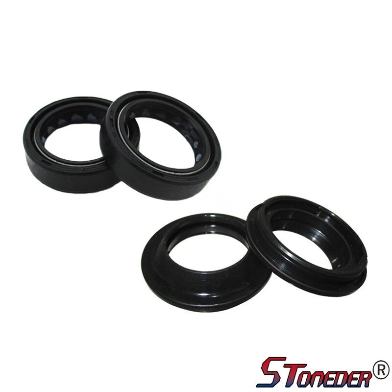 STONEDER Front Fork Seal Dust Cover Set 33x46x11mm 33x46x14mm for Pit Dirt Bike