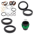 Complete Front Fork Rebuild Kit for Yamaha YZ250 1996-2003 with Driver