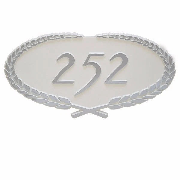 Cobalt Boat Raised Emblem Decal 450417 - 252 White Hard Plastic