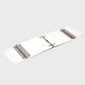 Larson Boat Stern Backrest Hinge 0322739 - 21 1/2 X 5 1/2 Inch White SS