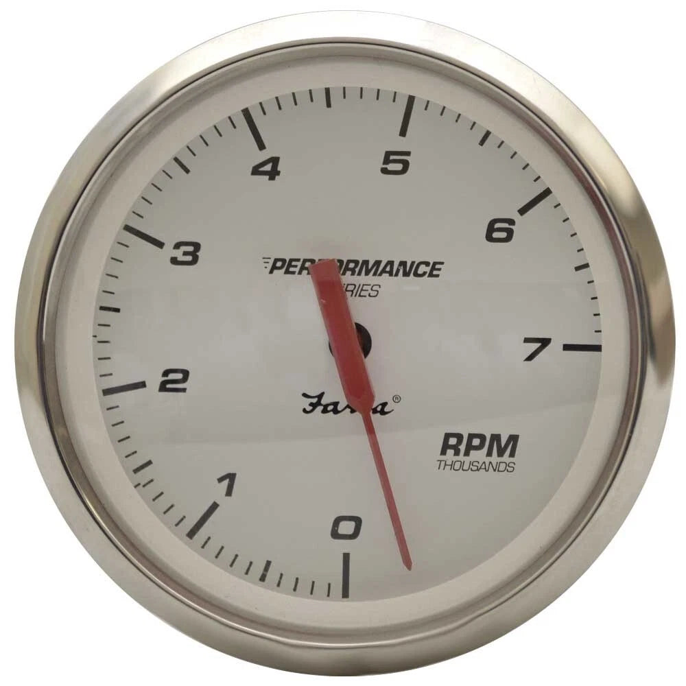 Faria Boat Tachometer Gauge TC9367B - Performance 3 1/4 Inch