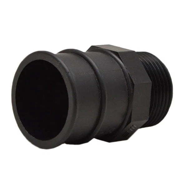 Larson Boat Pipe Adapter Fitting 6131-9012 - 1 X 1 1/2 Inch Black