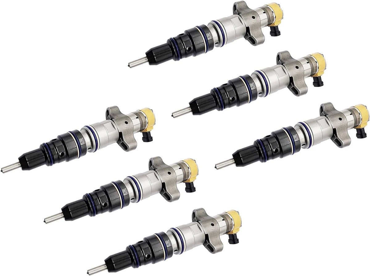 6pcs Fuel Injector Assembly 268-1839 2681839 for Caterpillar C7 E324D 325D E329D