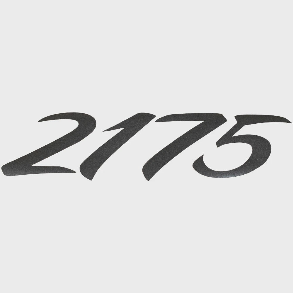 Lund Boat Brand Decal 2280389 - 2175 Pro V Metallic Sticker Black