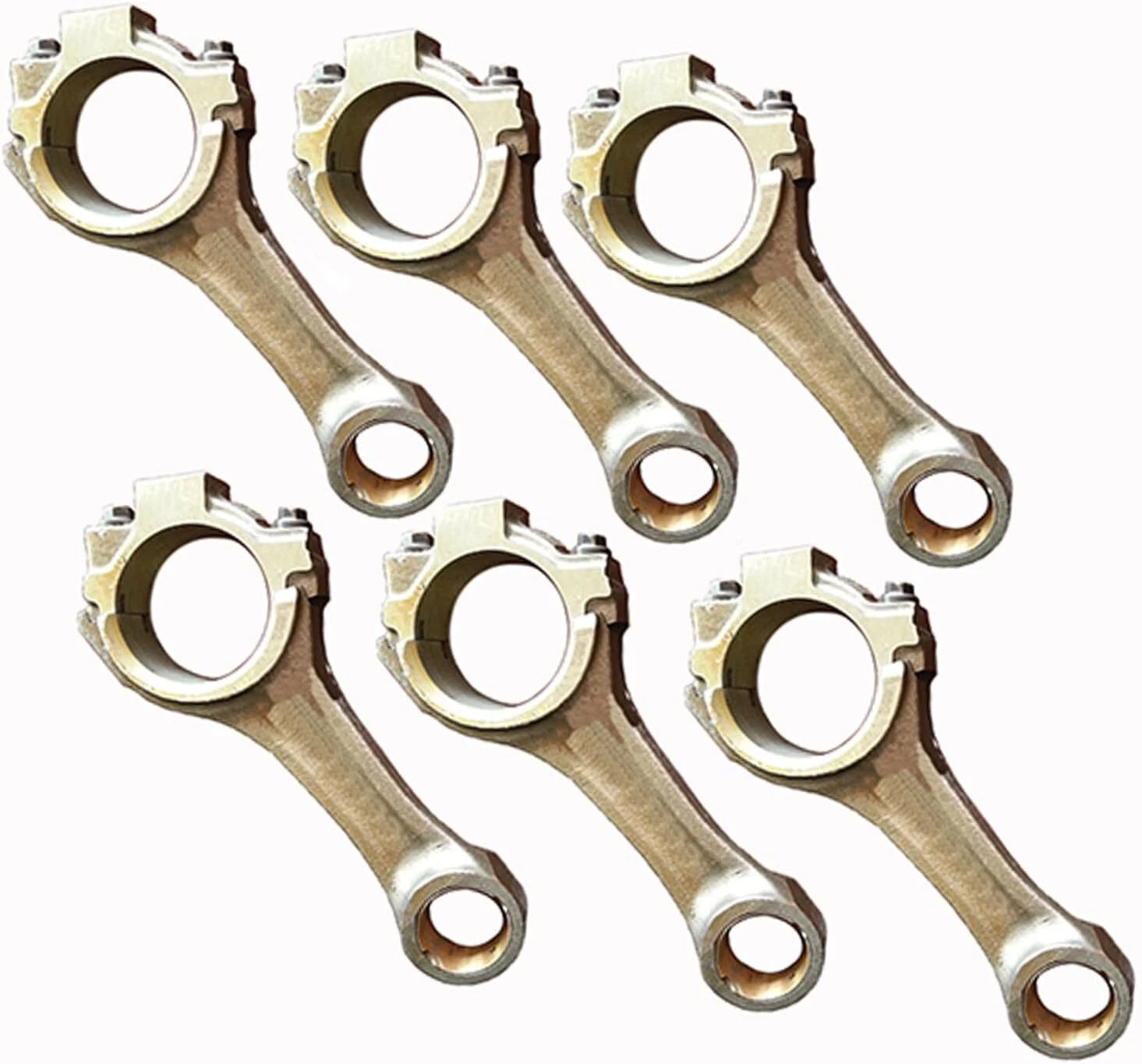 6X Connecting Rod 6732-31-3101 for Komatsu 6D102/E Engine PC200-6 Excavator