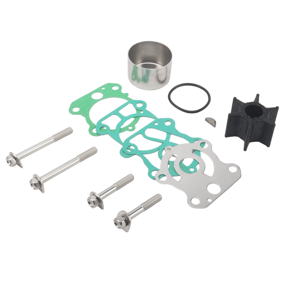 Water Pump Repair Impeller Kit Replace Yamaha Outboard 18-3409 18-3451 12275