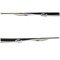 G3 Boat Graphic Decals - Black Logo Hull Stickers (set of 2)