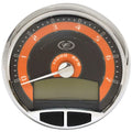 Cobalt Boat Tachometer Gauge - Oversized Digital Medallion Orange