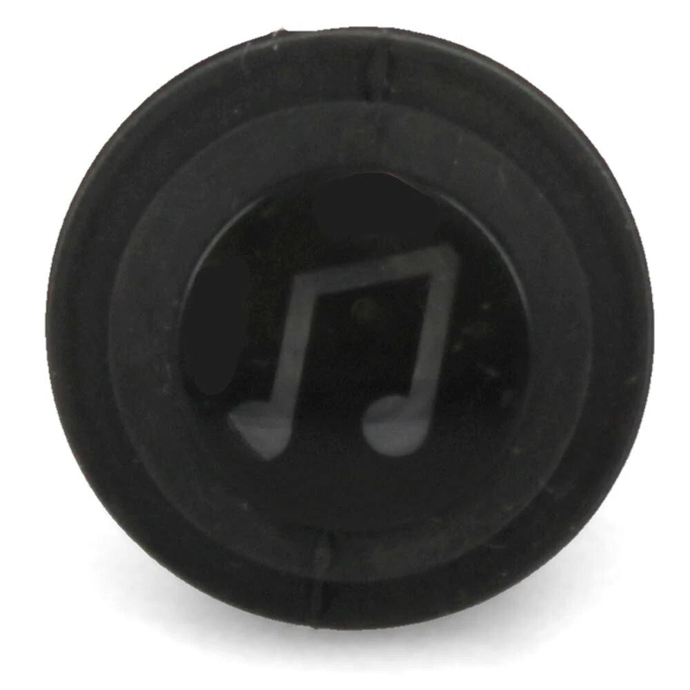 Oslo Boat Push Button Switch 6712380R2 - Ranger Stereo 7/8 Inch Black Red
