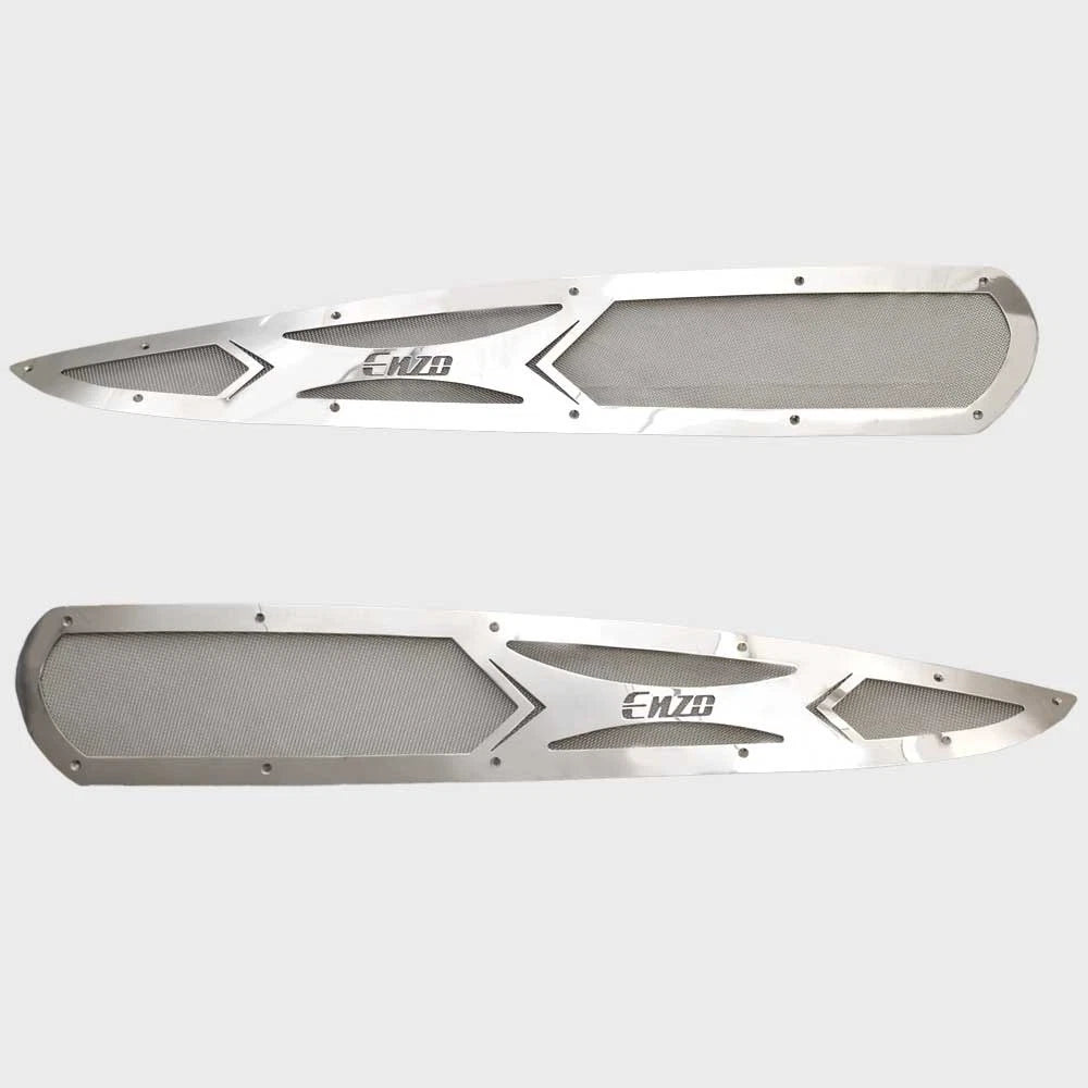 Centurion Enzo Boat Rear Vent Grilles - Stainless (set of 2)