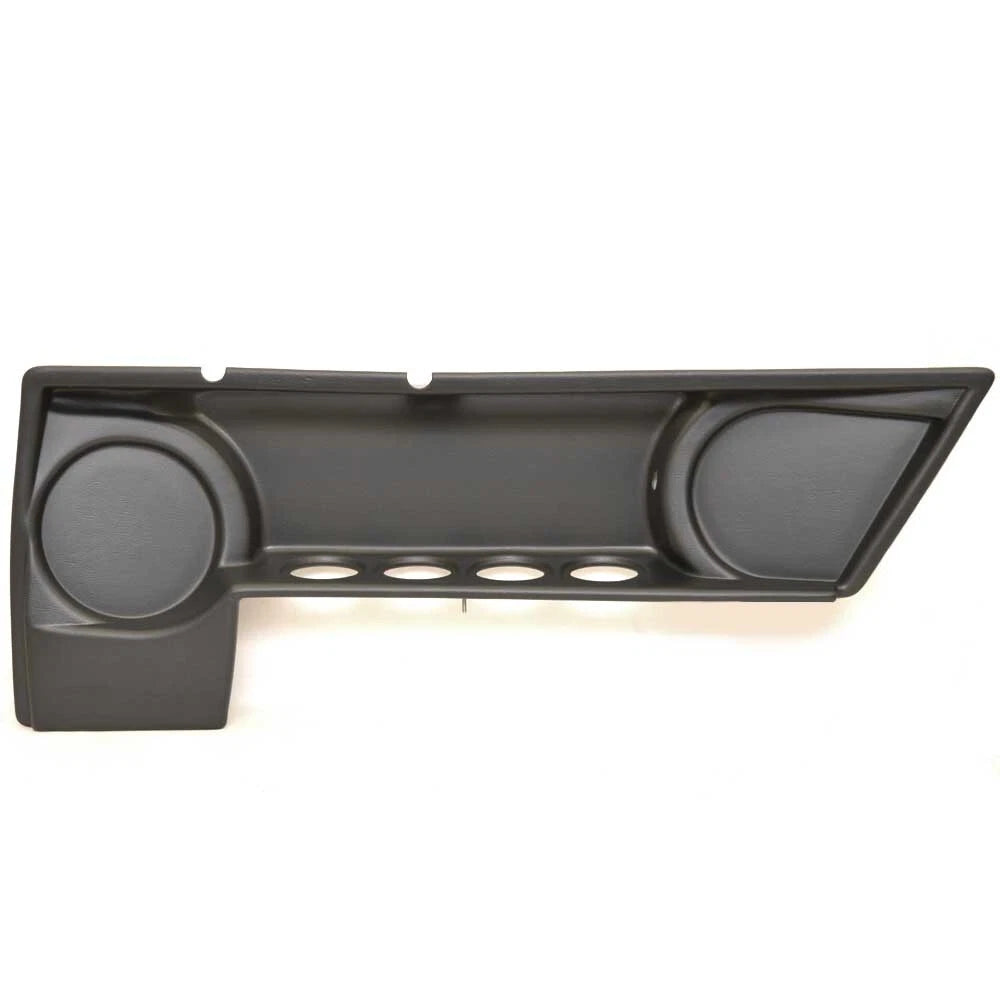 Malibu Boat Speaker Panel 5441092 - Starboard with O Holes Vinyl Charcoal
