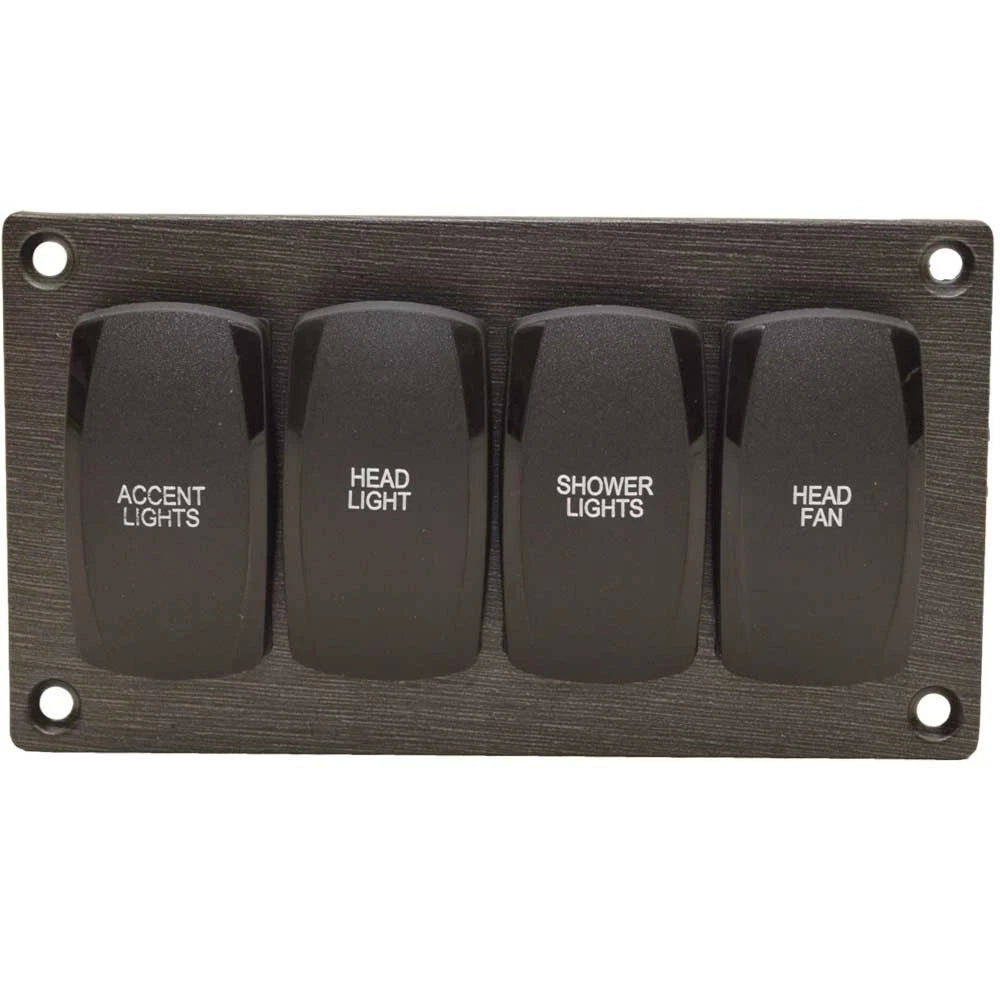 Pacer Boat Switch Panel SP-3309360 - Head Lighting 5 X 2 3/4 Inch