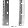 Boat Offset Piano Hinge - 10 X 1/2 Inch Aluminum (pair)