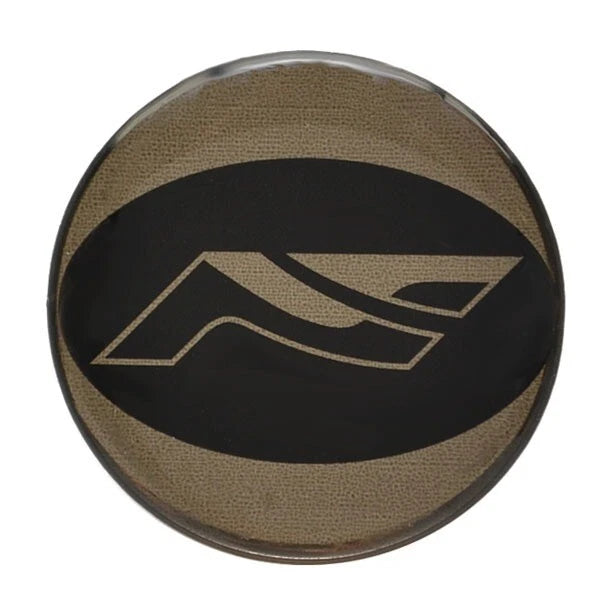 Tracker Boat Steering Wheel Center Cap Decal 60859 - Black 1 1/4 Inch