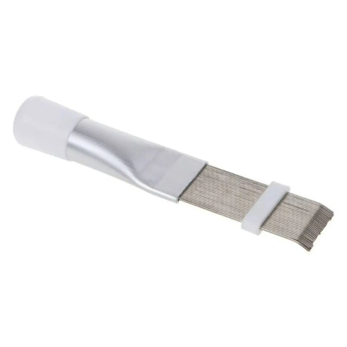 Silver Metal Air Conditioner Fin Repair Tool A/C Coil Comb Condenser Brush