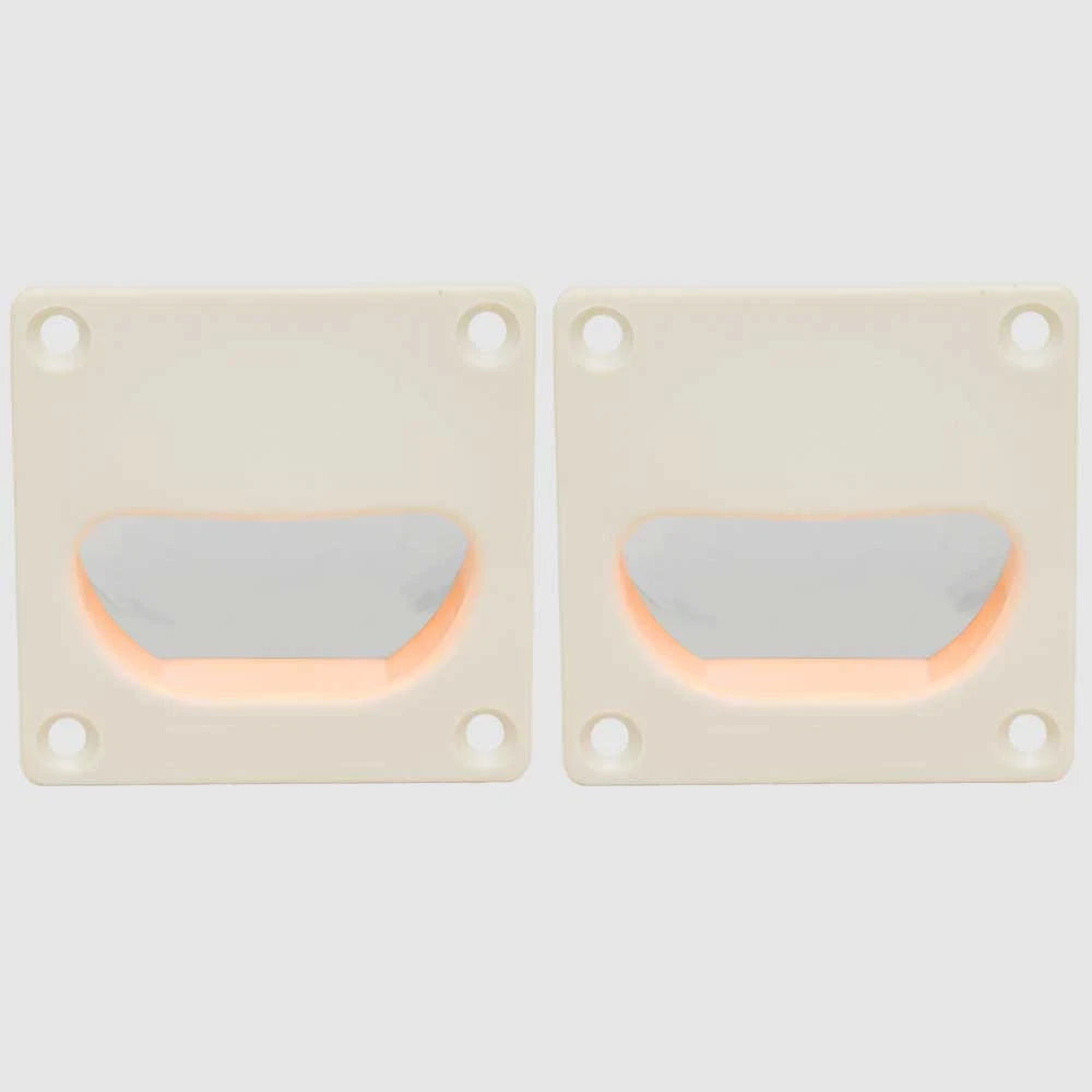 ITC Boat Floor Courtesy Lights 81395-W - Off White 12V 4W (pair)