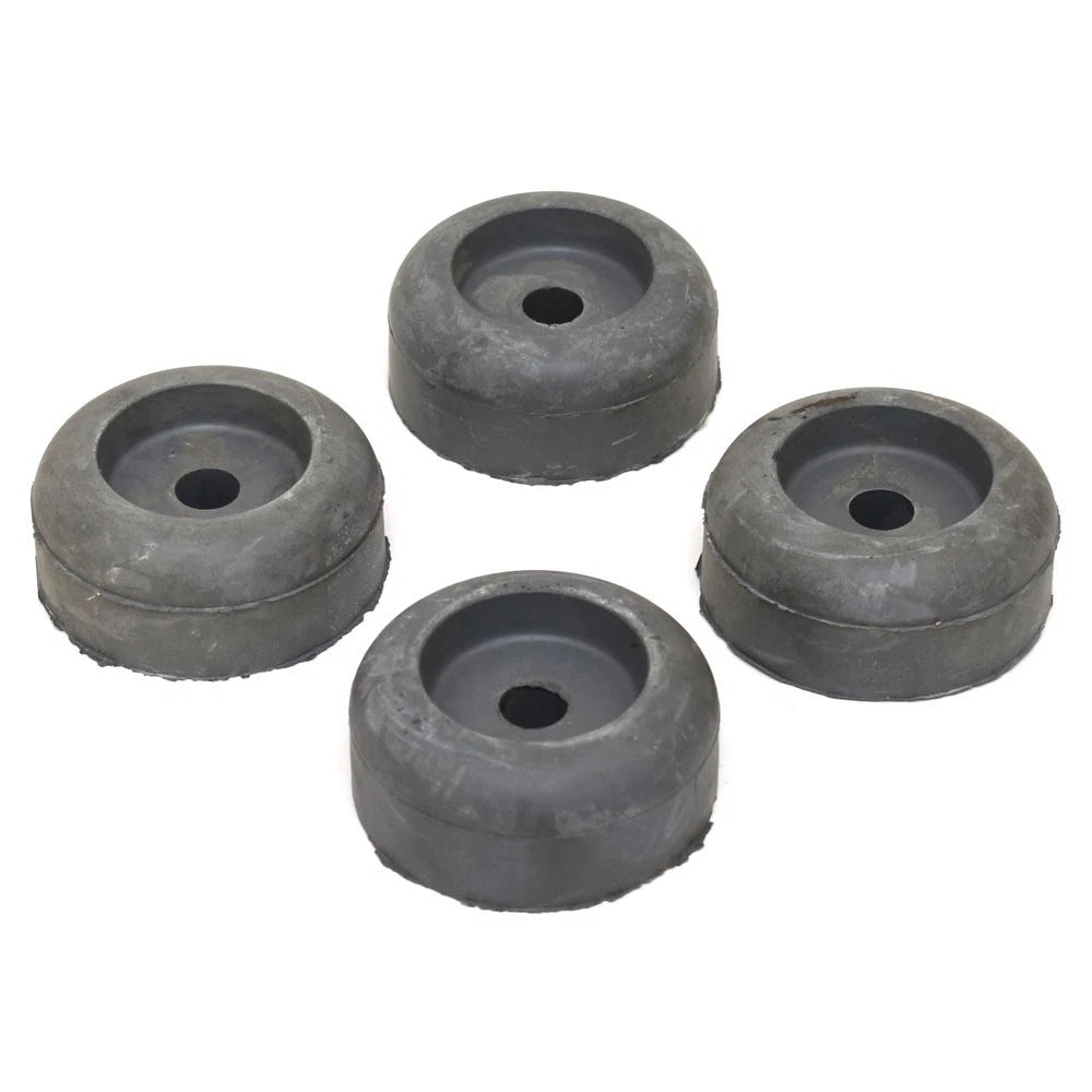 Moeller Boat Trailer Bow Roller End Caps - 3 Inch Rubber (set of 4)
