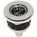 Tracker Boat Drain 04A-1328 - with Strainer Basket 2 Inch Silver