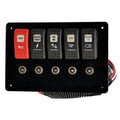 Rinker Boat Switch Breaker Panel 238798 - Captiva Black Plastic