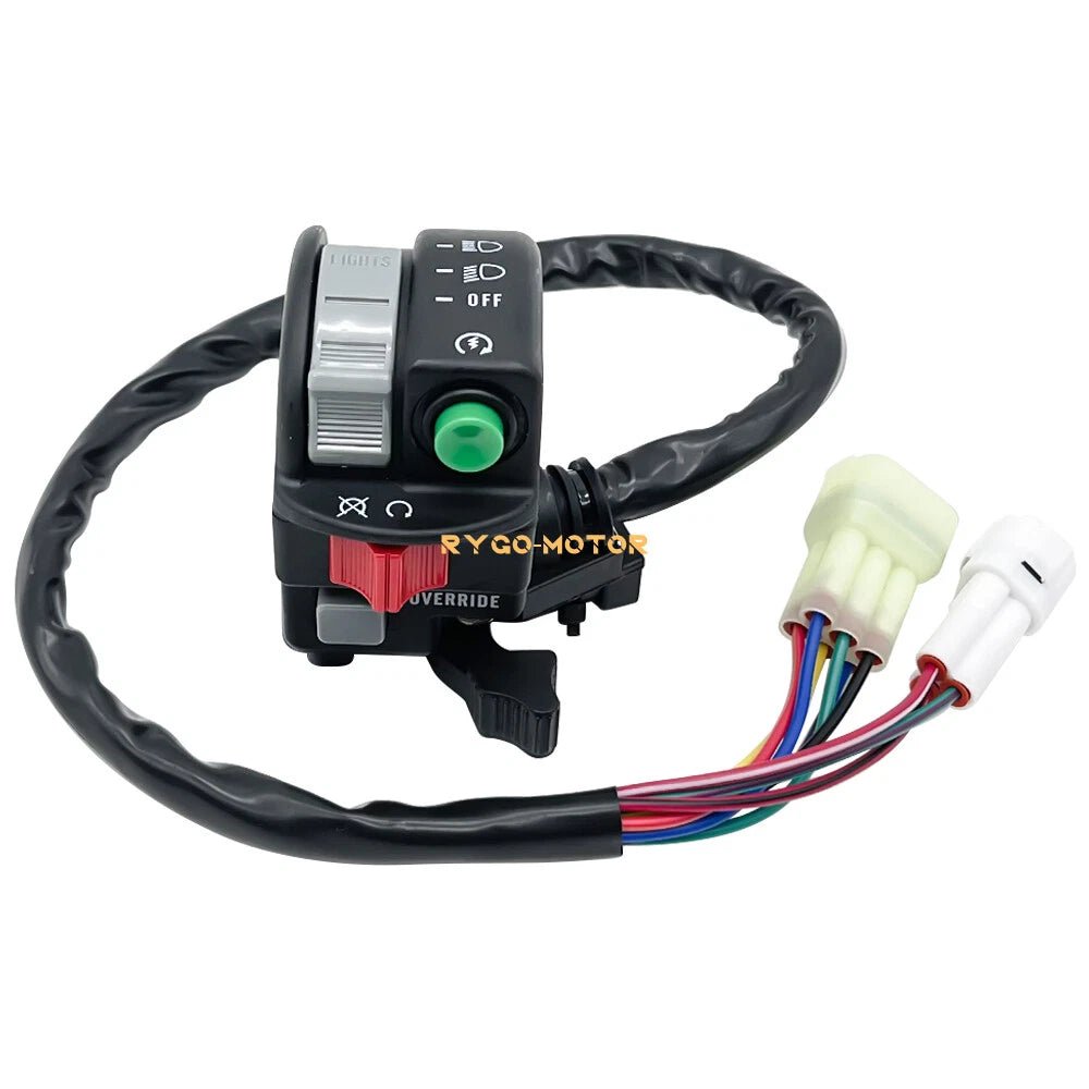 Left Handlebar Switch Start Stop Headlight for Yamaha Grizzly 450 YFM450 07-2014