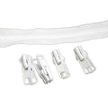 Standard Boat Zipper - 1 1/4 Inch White (10 Ft)
