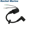 FOR Yamaha Outboard Engine IGNITION COIL Assembly 61N-85570-10 00 C 20 25HP 30HP 2ST