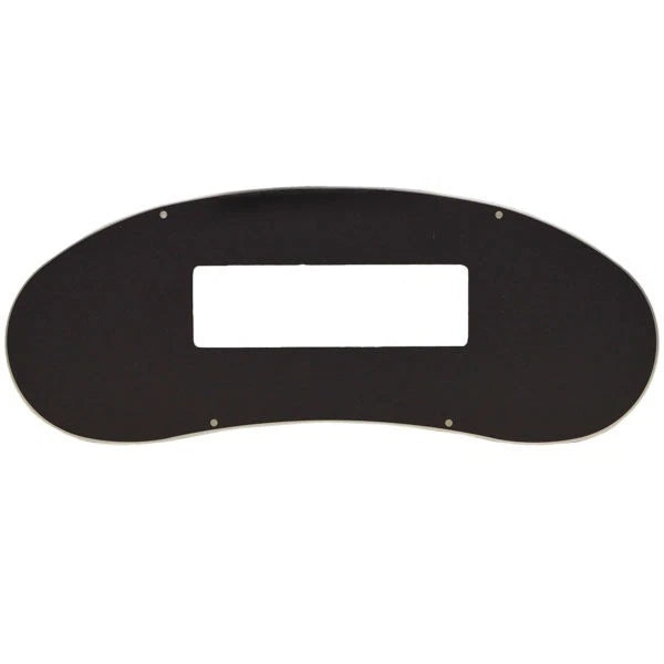 Ranger Boat Radio Insert Panel 7202812A - 16 Gauge Black Aluminum