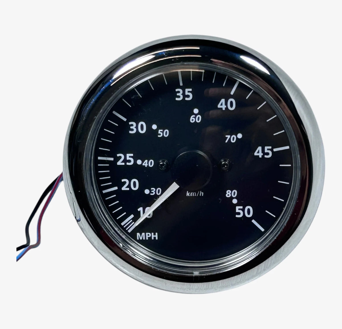 VDO Marine 1242101010000, 0-50 Mph Speedometer Gauge 10V - 16V