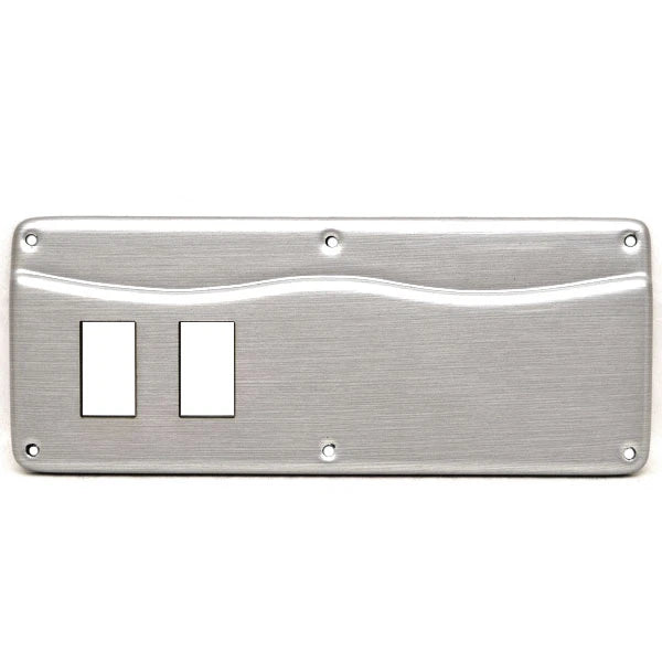Stratos Boat Blank Switch Panel 7KE472 - 385 XF Gray Plastic