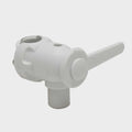 Boat Rail Antenna Mount 6468452 - 3/4 ID Clamp on White Plastic