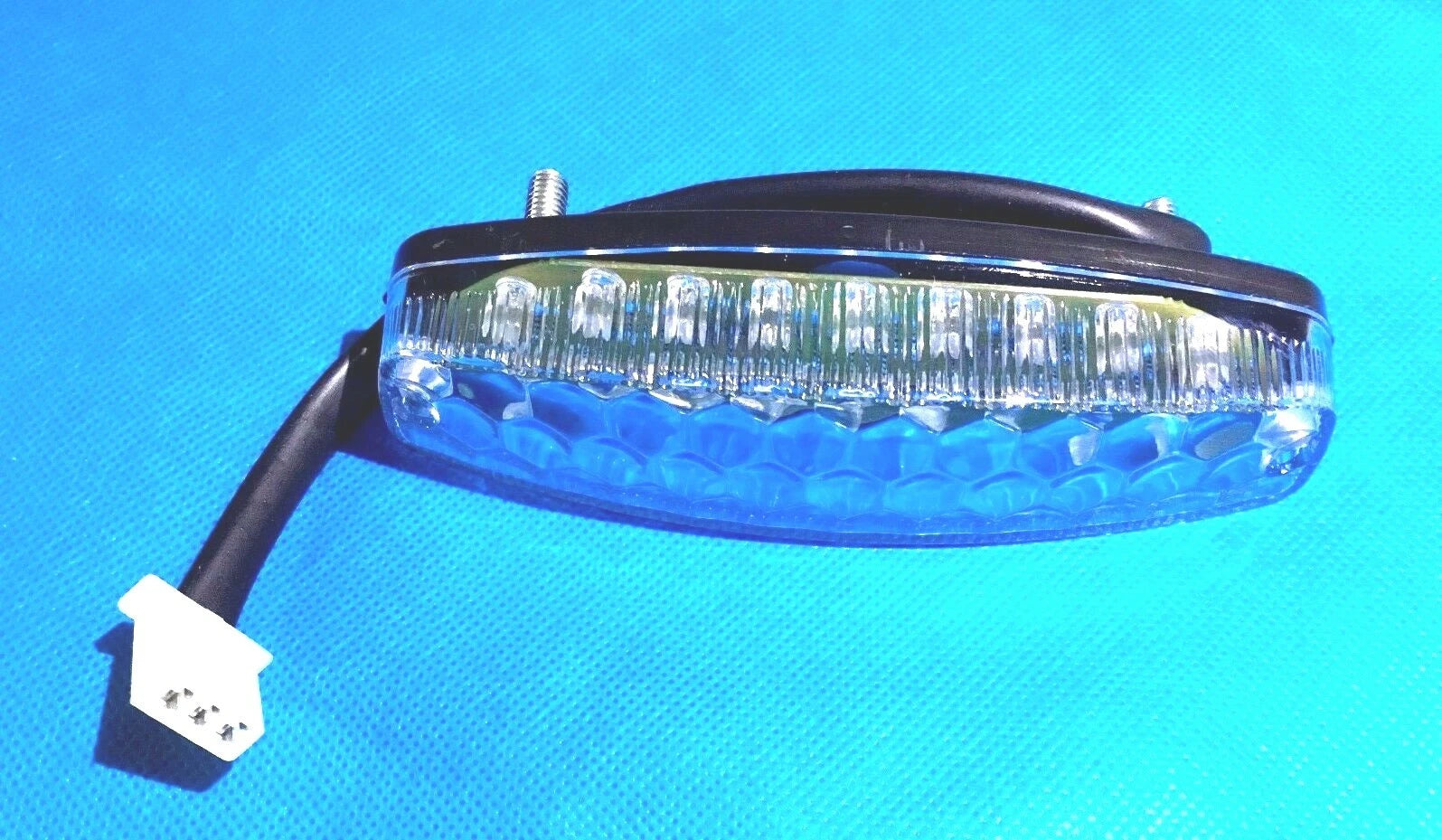 CUSTOM MINI BIKE MOTORCYCLE LED BRAKE LIGHT - TAIL LIGHT 3 WIRE CONFIGURATION