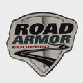Ranger Boat Road Armor Raised Decal 7604415 - Mirrored Silver Sticker