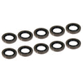 10-Pack Trailer Hub Grease Seals Double Lip 1.249" X 1.983" Transom 12192TB