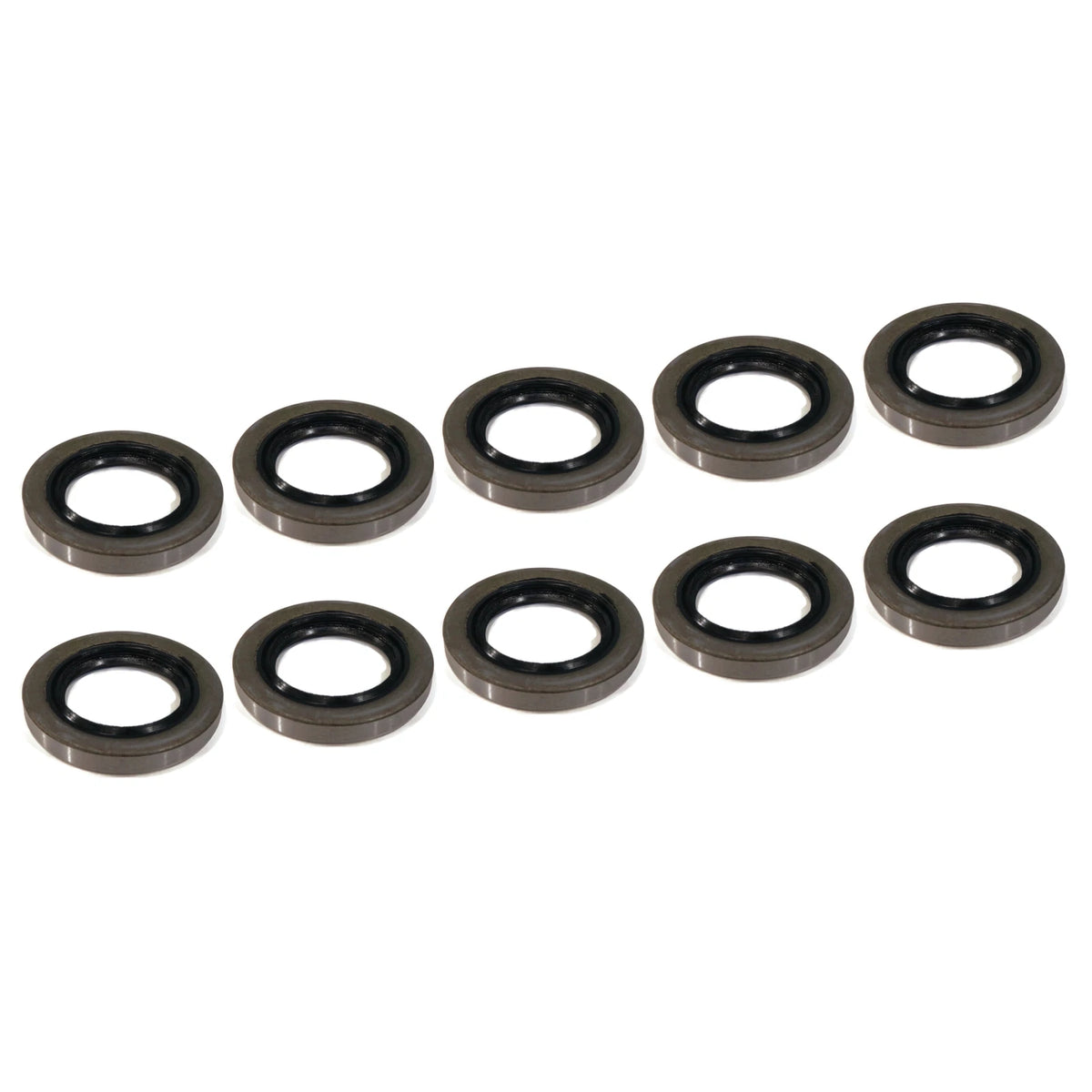 10-Pack Trailer Hub Grease Seals Double Lip 1.249" X 1.983" Transom 12192TB
