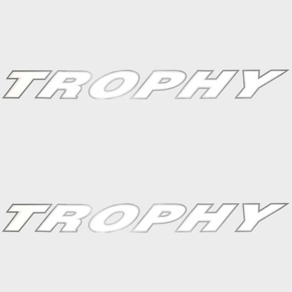 Bayliner Boat Graphic Decals 1747014 - Trophy 45 1/2 Inch (pair)