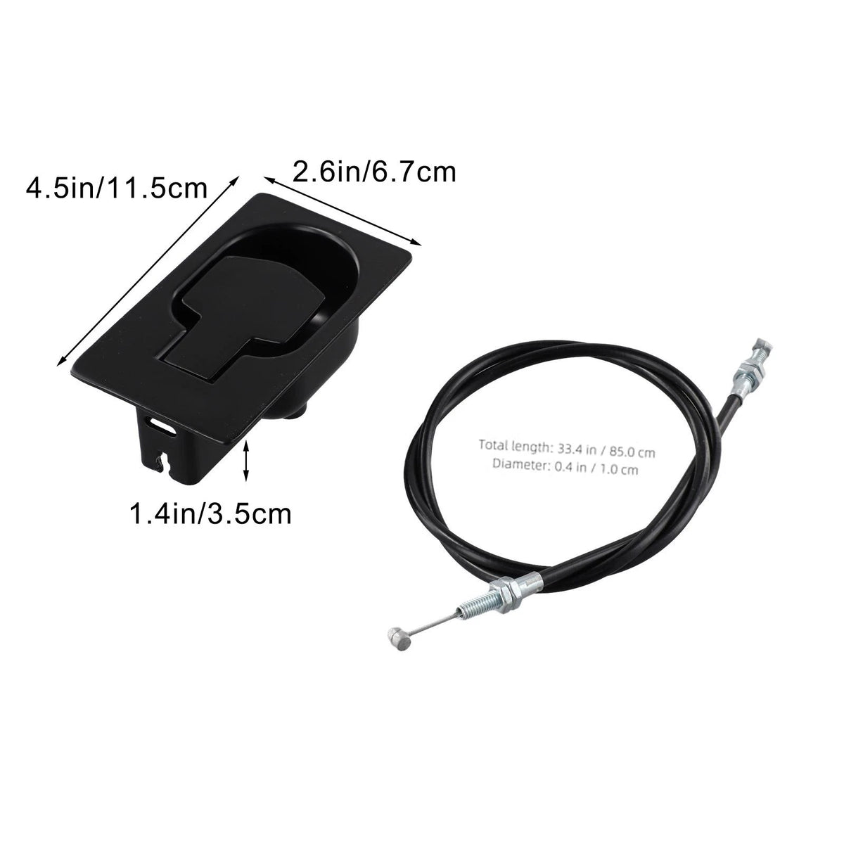 Easily Adjustable Replacement Pull Handle Set for Outdoor Seating Areas